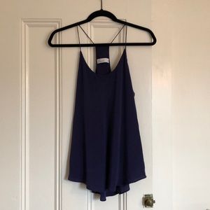 Grana racerback silk cami